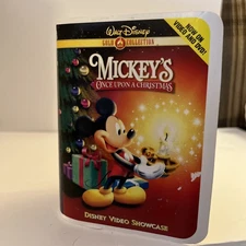 McDonald’s Happy Meal Mickey’s Once Upon A Christmas VHS Toy Mickey Mouse 2000