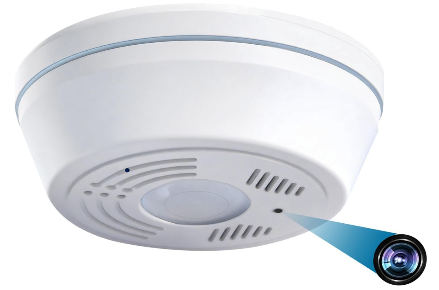 WiFi Nanny Dummy Smoke Detector - Indoor Monitor, Wireless Motion Detection, ...