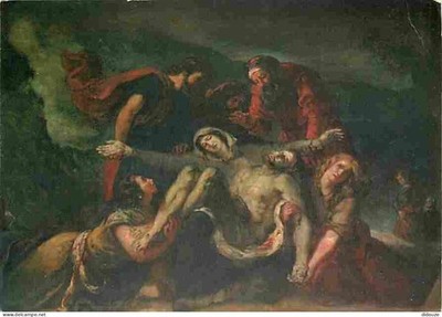 AK - Kunst - Malerei - Eugène Delacroix - Kreuzabsetzung - von