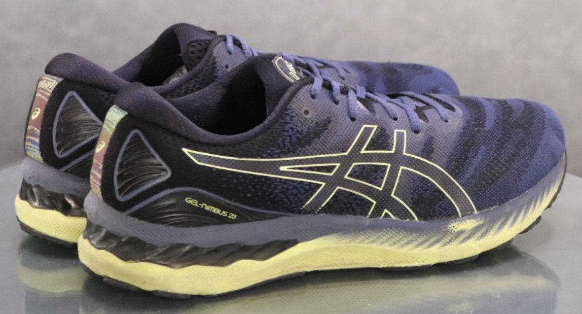 Asics Gel-Nimbus 23 Men's Running Shoes Size 14 Navy Blue thumbnail 8