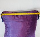 2 Vintage Pillow Mustard Gold Green Purple Velvet Mid Century Boho — photo 5