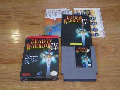 Dragon Warrior IV [aka Dragon Quest IV] (NES, Enix, 1992) **COMPLETE**