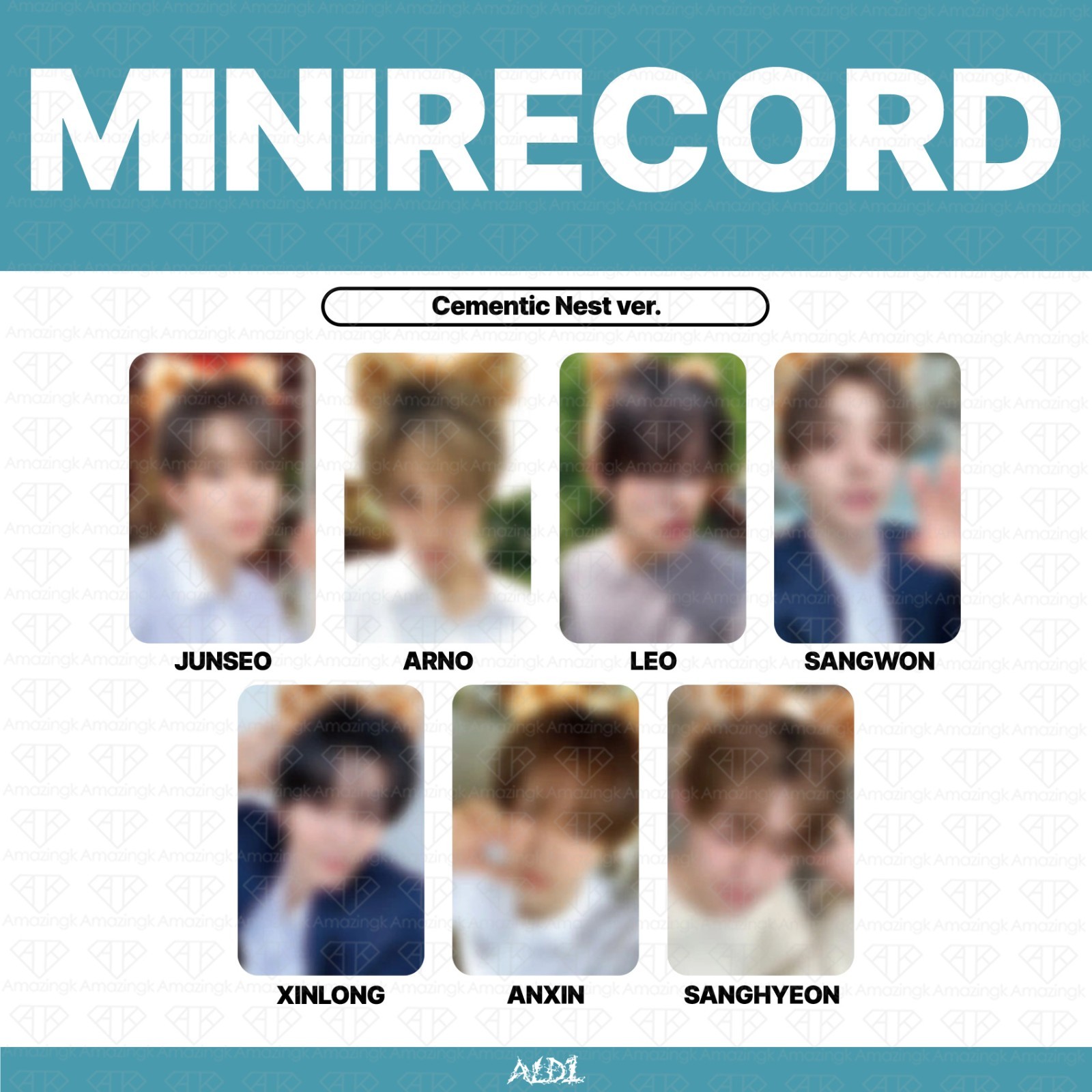 [PreSale] ALD1 Alpha Drive One 2nd Mini Album UNBREAKABLE: 少年BEAST POB Photocard