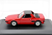 Norev FIAT X 1/9 Diecast Car 1:43 Red With Box, MPN 100114