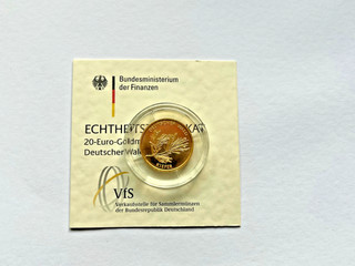 20 EURO Goldmünze 2013 Deutscher Wald Kiefer (Prägeanstalt A)