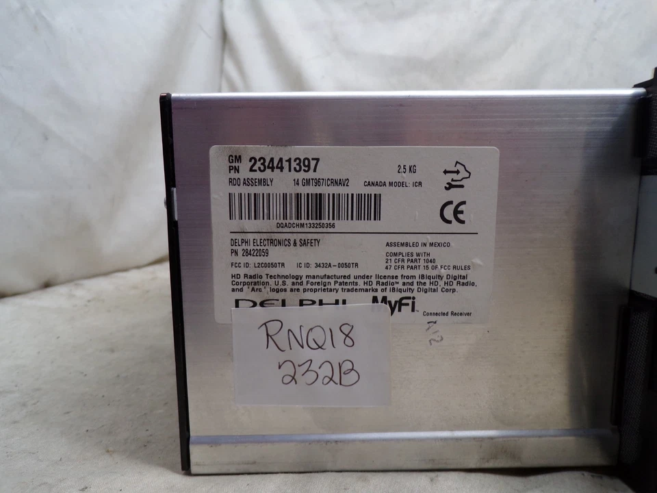 13 14 GMC Enclave Traverse Radio Cd GPS Navegación 23441397 RNQ18 Foto 3 de 4