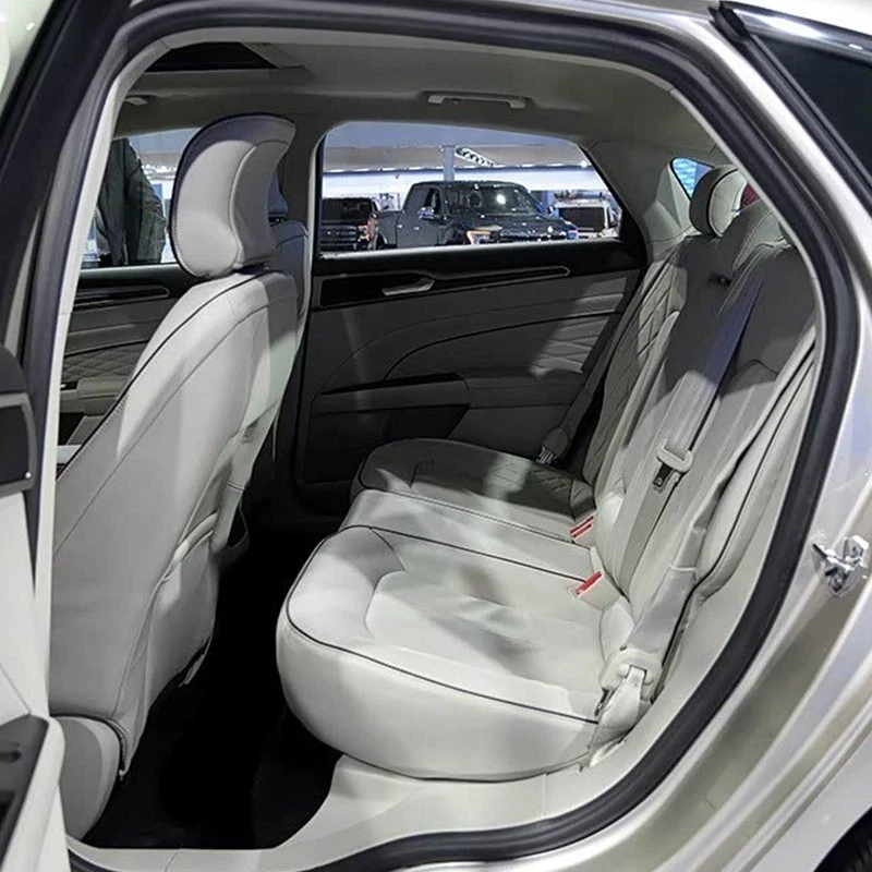 FUNDAS DE CUERO PARA ASIENTO DE COCHE PERSONALIZADAS MOTOPTES PARA FORD FUSION HYBRID ENERGI 2013-2020 Foto 3 de 4