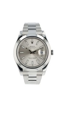 Rolex Datejust II Stainless Steel Silver Dial 41mm Automatic Mens Watch 116300