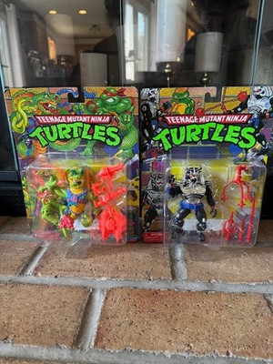 Lot of Scale Tail & Chrome Dome Retro Teenage Mutant Ninja Turtles NEW 2025