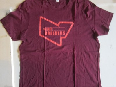 The Breeders Tour Tshirt 2017 Reverse Logo Gr. XL