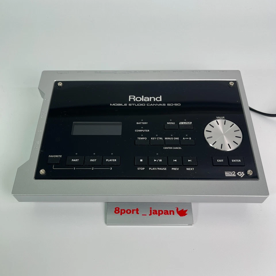Roland SD-50 Mobile Studio Canvas Synthesizer MIDI GM Sound Module - Tested USED - Image 2 of 4