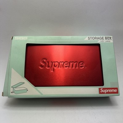 Supreme SIGG Metal Box Big Plus rot Red SS18