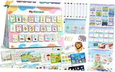 Busy Book for Toddlers 3 - Preschool Learning Activities with 30 Themes - Prek