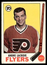 1969-70 O-Pee-Chee Andre Lacroix Philadelphia Flyers #98