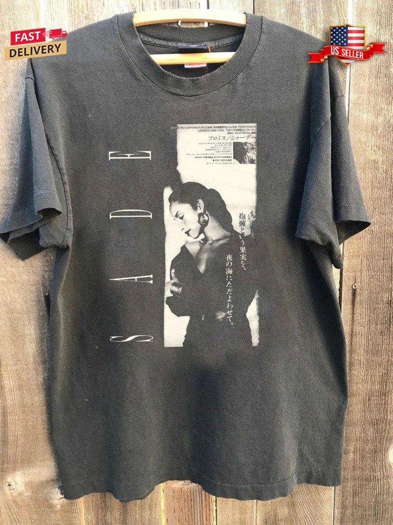 Vintage Sade 90s Concert T-Shirt, Unisex Pop Music Tee, Casual Streetwear Gift