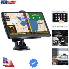 GPS Navigation for Car, Latest 2025 Map,7 inch Touch Screen Real Voice Spoken...