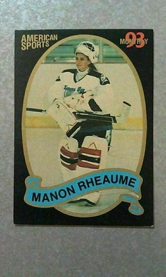 MANON RHEAUME ATLANTA FEMALE GOALIE  NHL RARE ODDBALL CARDS UPDATED YOU PICK