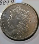 1884 O Morgan Silver Dollar $1 Brilliant  90% Silver