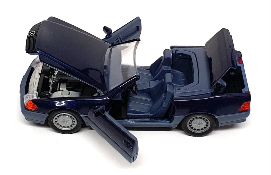 Schabak Escala 1/43 1250 - Mercedes Benz 300SL/24 500SL - Azul Foto 4 de 4