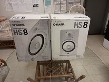 Yamaha HS8 8" Powered Studio Monitor Pair - White