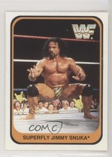1991 Merlin WWF German Superfly Jimmy Snuka #45 0w6
