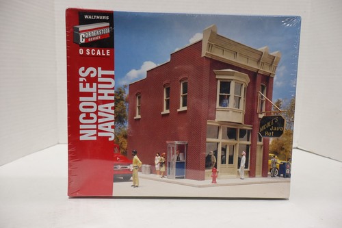 Kit de construcción Walthers 933-3302 O Cornerstone Series Nicole's Java Hut sellado o5 | Zustand: New