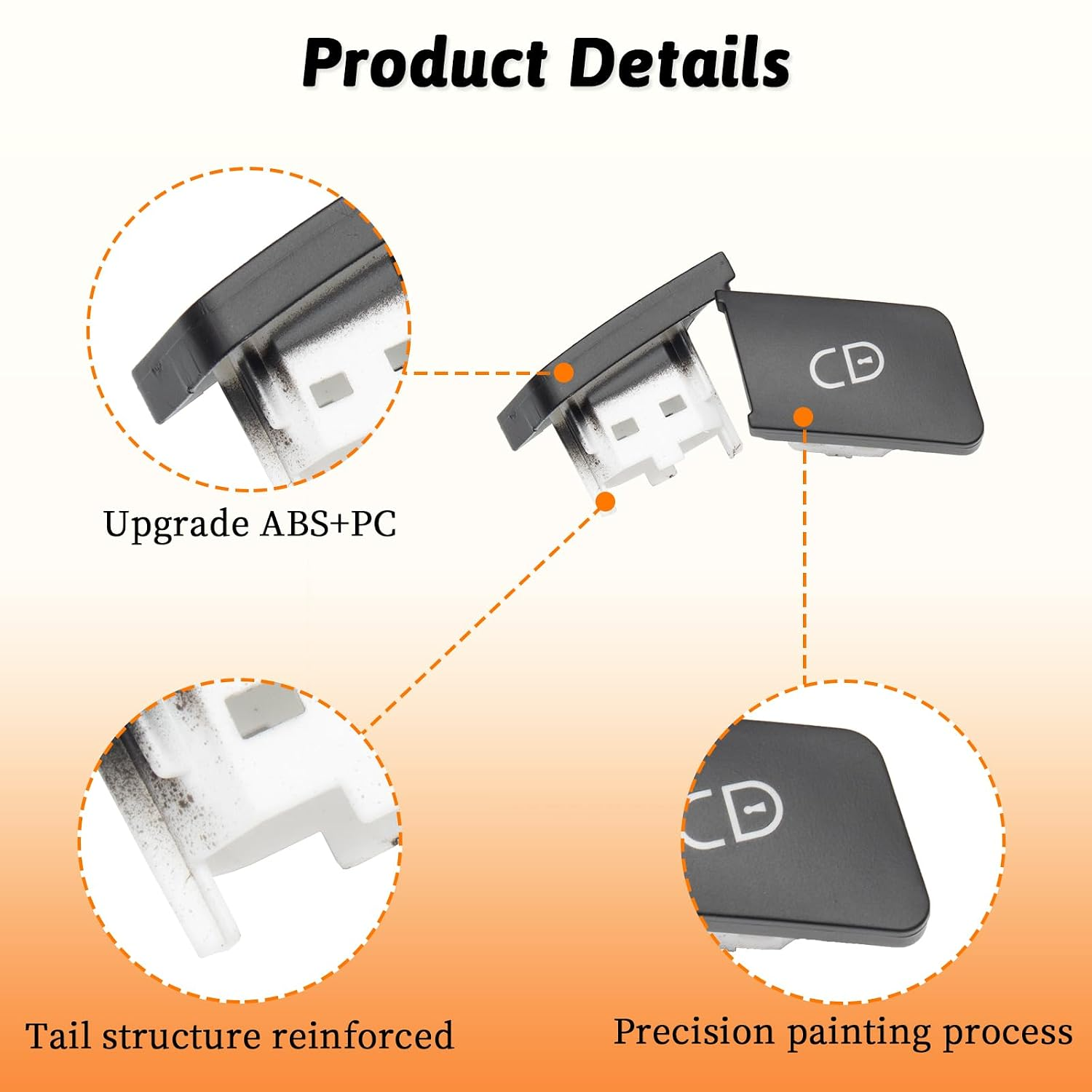 Driver Side Door Lock/Unlock Switch Button Replacement Fit for Mercedes ...