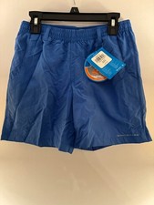 Columbia Backcast Boys Shorts Youth Medium Omni-Shade Swim Trunks Mesh Lined