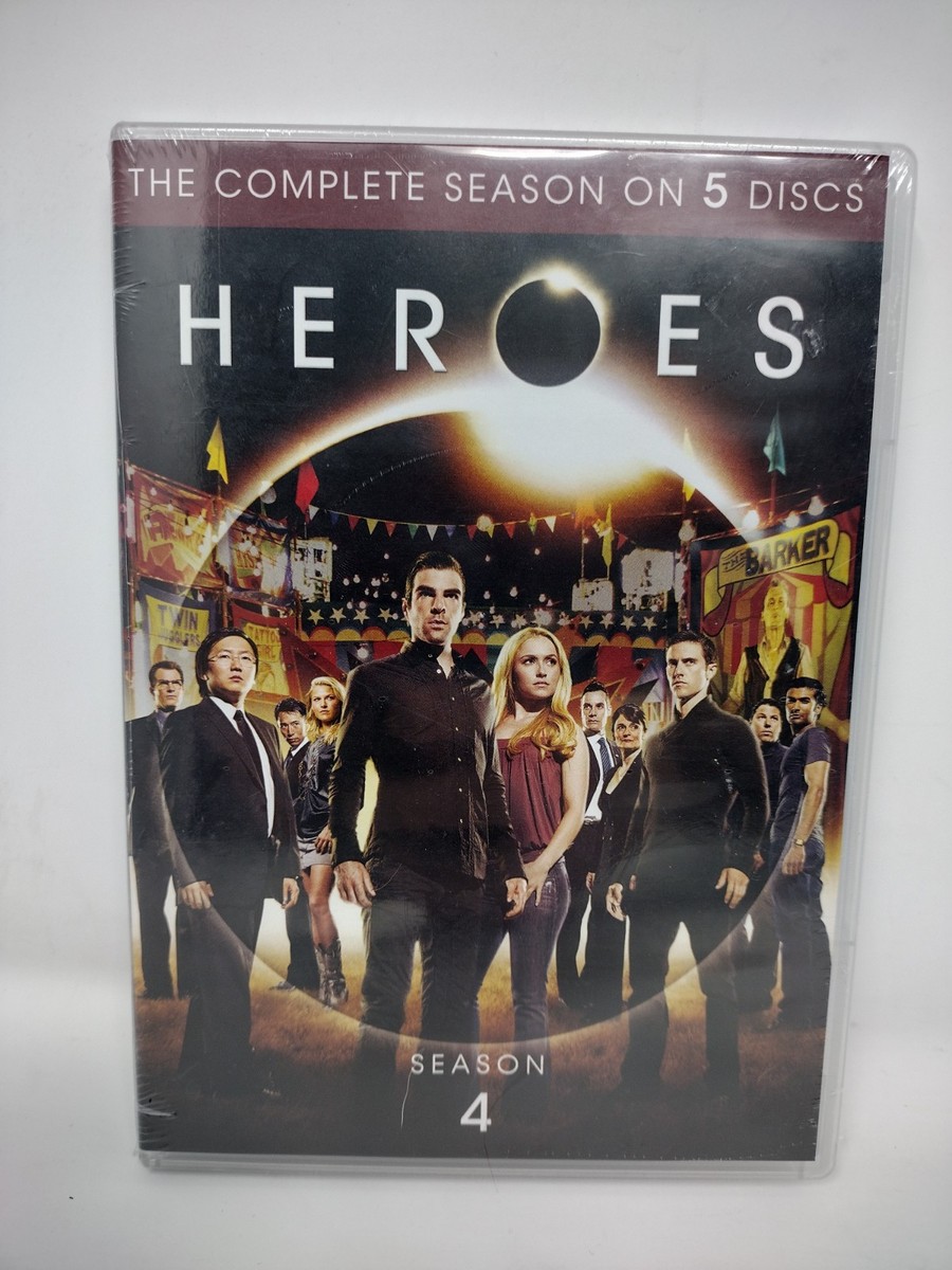Heroes Complete Season 4 DVD 5 Discs TV Series NEW SEALED | eBay 