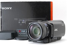  MINTw/Box SONY FDR-AX100 Digital 4K Video Handycam Camcorder From JAPAN