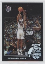 2002-03 Topps Chrome Black Border Refractor 82/99 Kerry Kittles #72 nd3