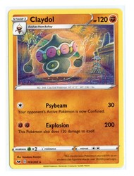 Claydol 103/202 Sword & Shield Base Set Regular Rare Pokémon TCG