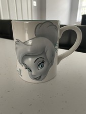 Disney Tinker Bell White & Blue 3D Mug