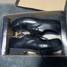 Pure Trash Herren Schuhe Boots Gr 44,5Schwarz Stahlkappe