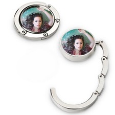 Custom Steel Bag Hanger Hook Keychain