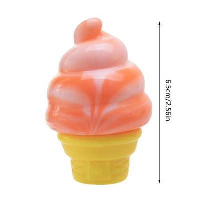 NeeDoh NICE CREAM CONE Ice Cream Swirl Squishy Toy NEE DOH Stress Ball