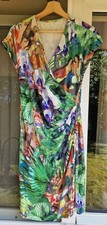 Sommerkleid mit Wickeloptik   Gr. 42   sehr g...