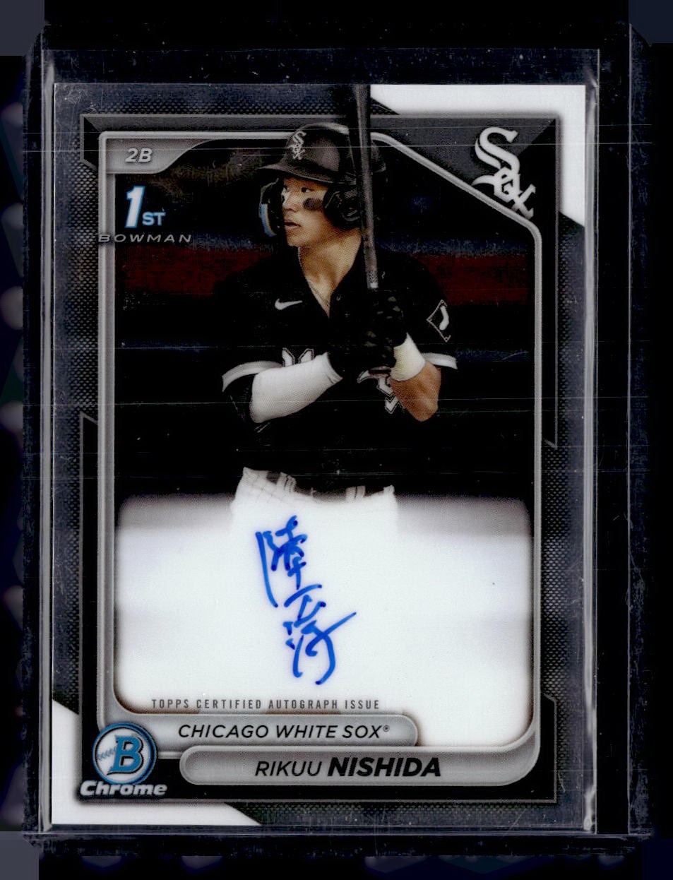 2024 Bowman #CPA-RN Rikuu Nishida Chrome Prospects Autographs