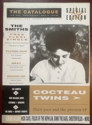 THE SMITHS ~ London Flexi w/ The Catalogue Magazine #63 1988 Morrissey Interview