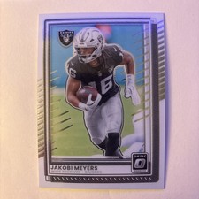 2025 Panini Donruss Optic Football - Veteran Jakobi Meyers #77