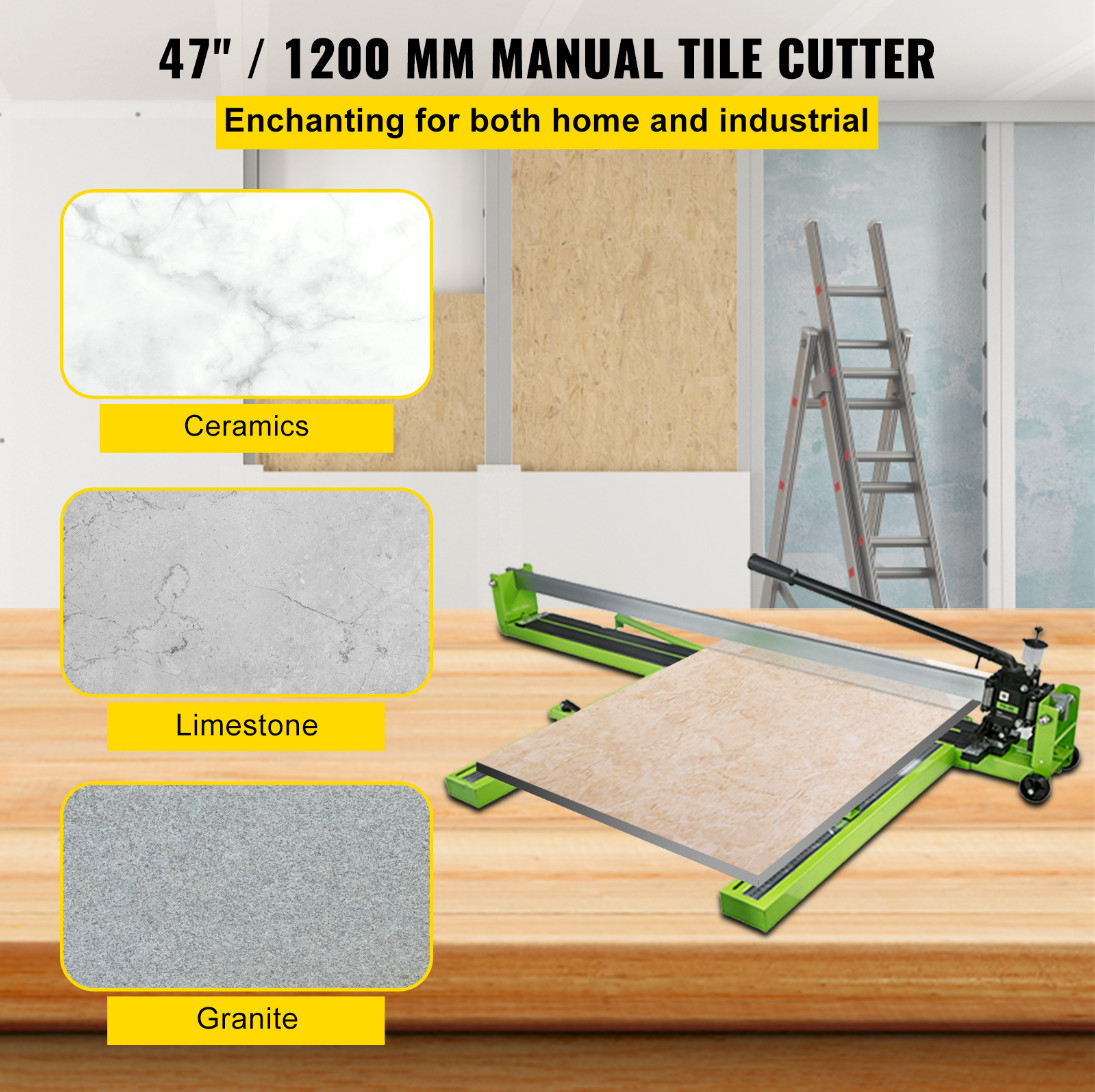 Coupe carrelage manuel 1200 mm VEVOR coupeur de carreaux pierre et sol