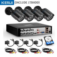 KERUI H.265 8CH 2MP Home CCTV Cameras System with 1TB Hard Drive Home CCTV kits