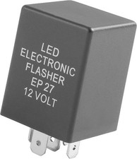 Automotive LED Flasher Relay for Turn Signal and Hazard Warning, Fixes Hyper Fla