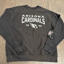 NWT ‘47 Brand NFL Arizona Cardinals Crewneck Dusted Sweatshirt Mens Large L $95