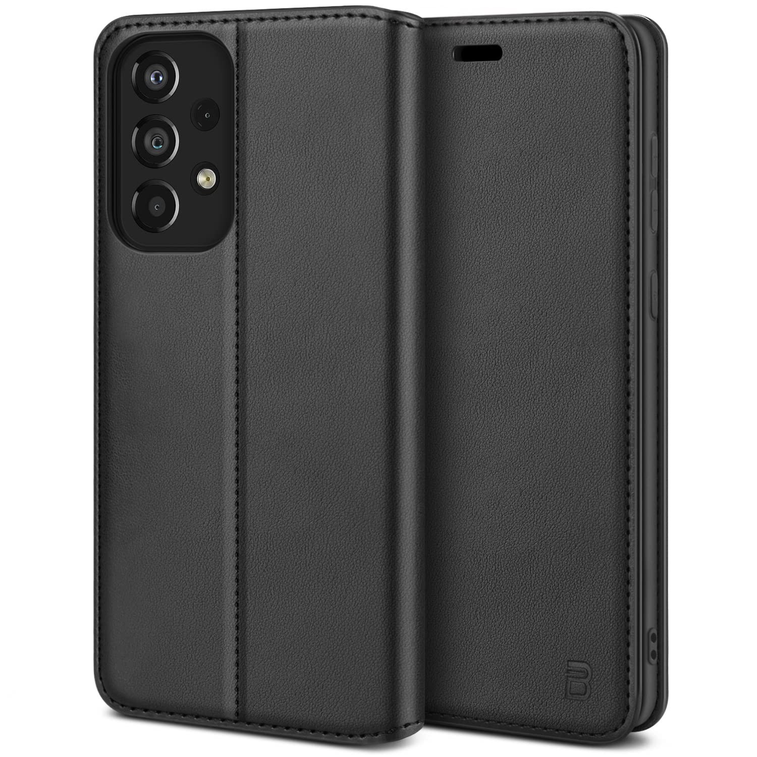 Coque pour Samsung A33 5G noire en silicone antichoc