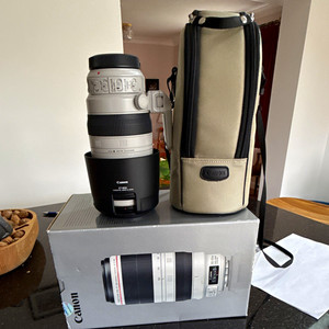 Canon EF 100-400 f4.5-5.6 is USM L 11 Zoom Lens Canon EF w/ Case Hood Box