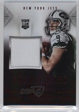 2015 Panini Prestige Rookie Jerseys Bryce Petty #RJJ-BYP Jumbo Patch 0v1