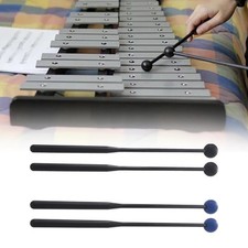 2 Pieces Rubber Mallet Percussion Drum Mallet 12'' Percussion Drumsticks for