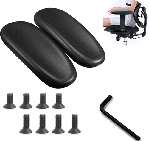 1 Pair Office Chair Armrest Replacement Pads, Universal Office Chair Arm Pads... - Picture 1 of 12