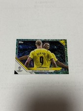 2021-22 Topps Jade Edition Erling Haaland Jude Bellingham Borussia Dortmund Duo